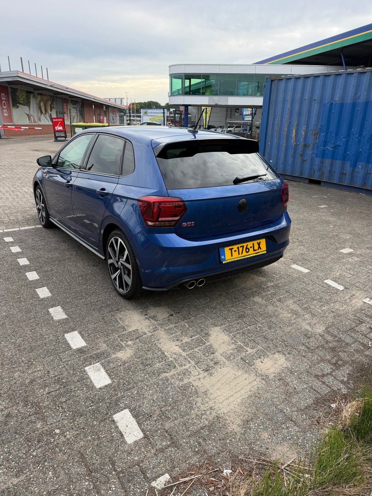 Volkswagen Polo 2.0 TSI 200pk 6-DSG 2019 Blauw, Auto's, Volkswagen, 4 cilinders, 1984 cc, Blauw, 1200 kg
