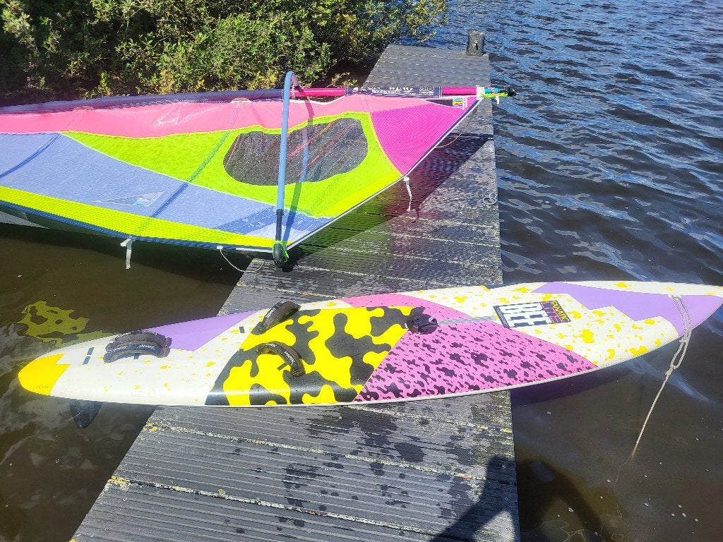 Surfplank Fanatic LiteBee Carbon, Ophalen, 250 tot 300 cm, Gebruikt, 5 tot 6.5 m²
