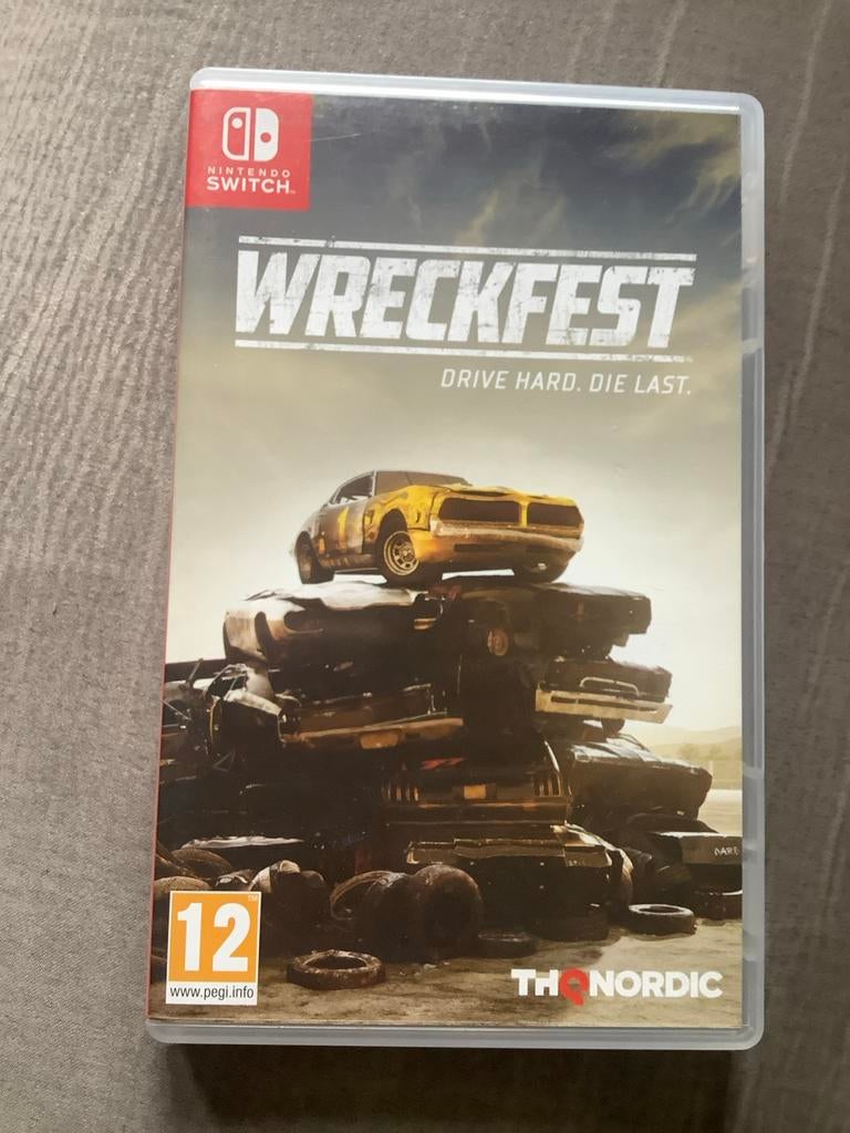 Wreckfest Nintendo Switch - Race en vernietig!, Spelcomputers en Games, Games | Nintendo Switch, Zo goed als nieuw, Racen en Vliegen