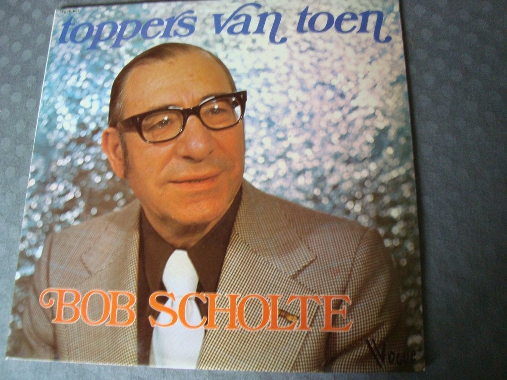Toppers van toen, bob scholte, Ophalen of Verzenden, Zo goed als nieuw, 12 inch, Levenslied of Smartlap