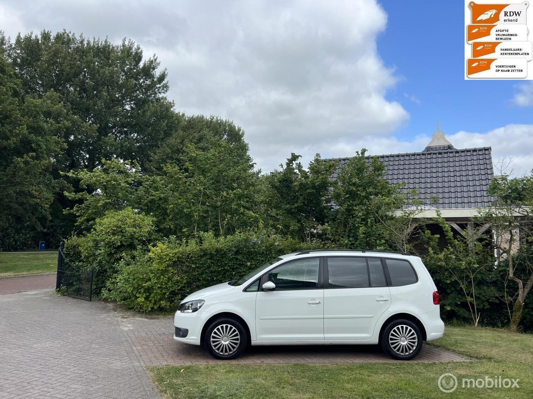 Nette VW Touran 1.6 TDI Comfortline BM Grijskenteken bj 2014, Voorwielaandrijving, Euro 5, Gebruikt, 4 cilinders