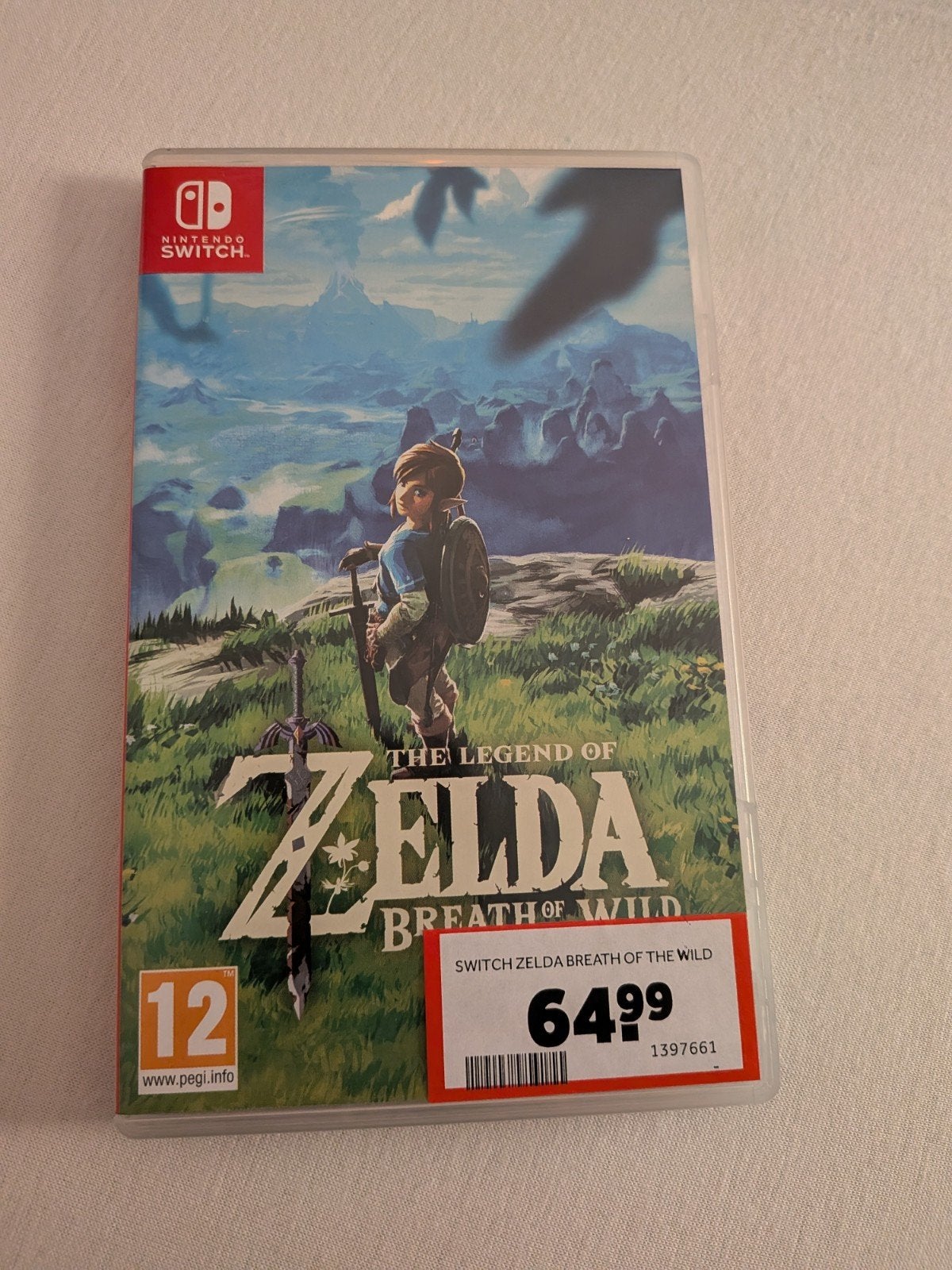 Nintendo Switch: The Legend of Zelda Breath of the Wild, Spelcomputers en Games, Ophalen of Verzenden