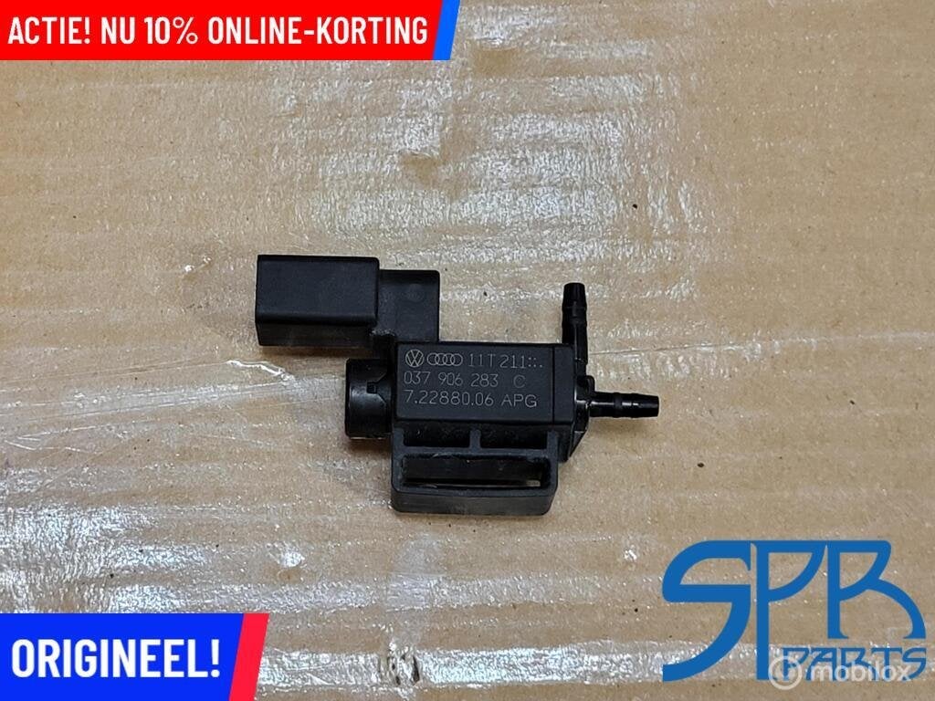 MAGNEETVENTIEL INLAATSPRUITSTUK REGEL SENSOR VACUUM VENTIEL, Auto-onderdelen, Verlichting, Gebruikt, VOLKSWAGEN, Ophalen of Verzenden