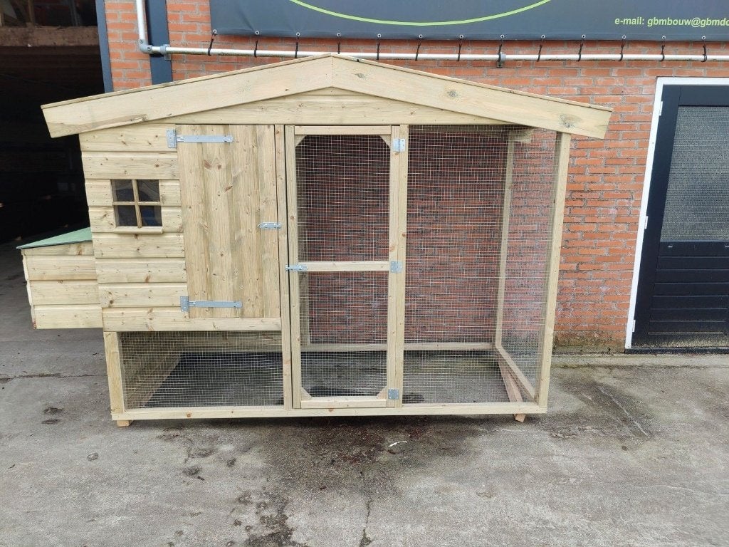 kippen en konijnen hokken, Dieren en Toebehoren, Ophalen, 110 cm of meer, 90 cm of meer, Hok