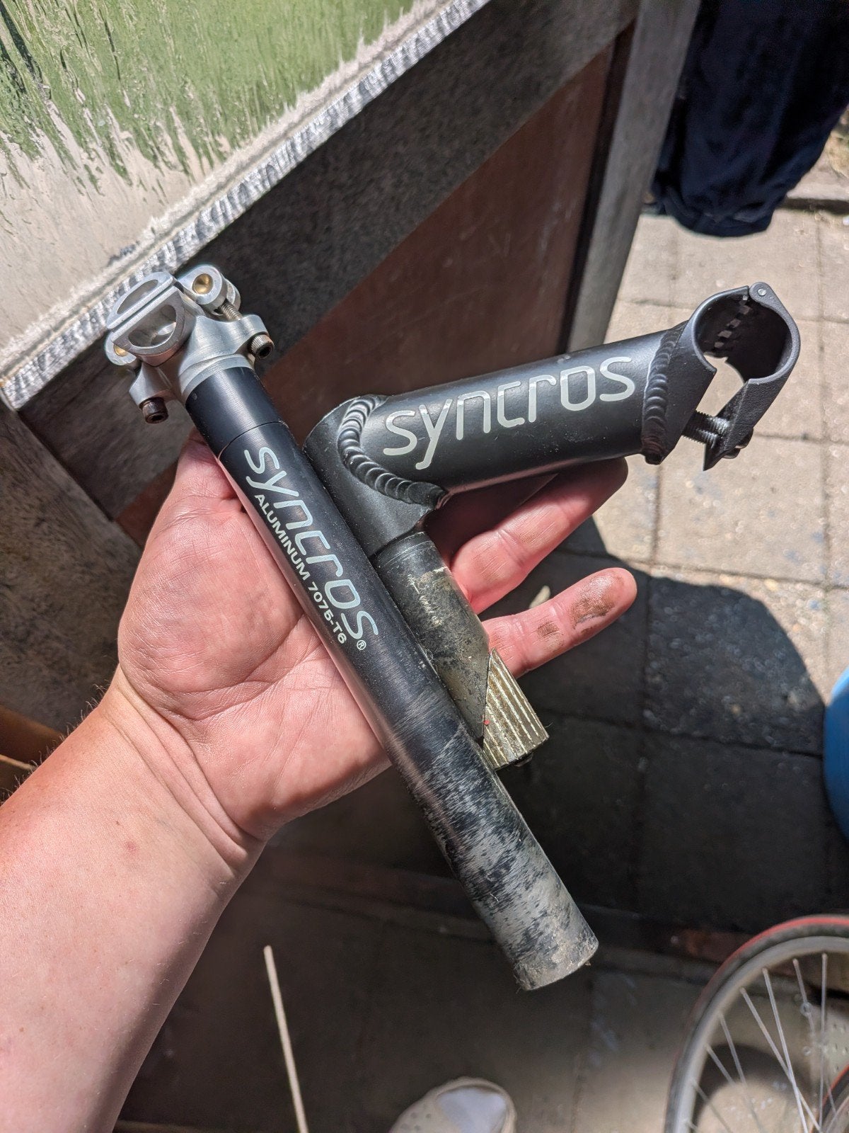 Synchros stuurpen and zadelpen, Ophalen of Verzenden