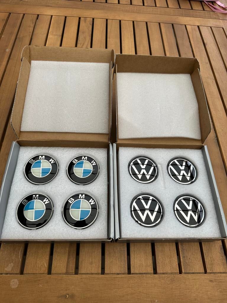 Volkswagen VW 65MM Naafdoppen - Set van 4, Ophalen of Verzenden, Nieuw