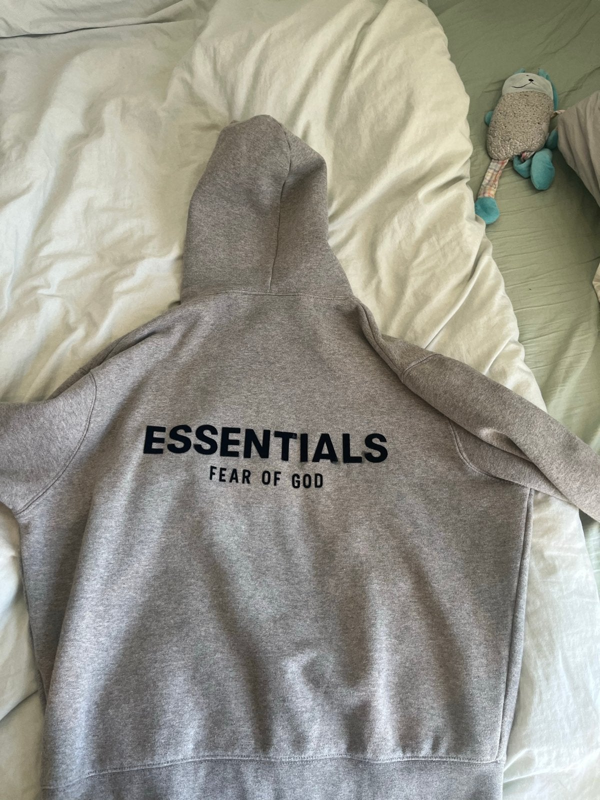 Essentials Fear of God Hoodie - Grijs - Maat XS, Kleding | Dames, Truien en Vesten, Ophalen of Verzenden, Zo goed als nieuw, Maat 34 (XS) of kleiner