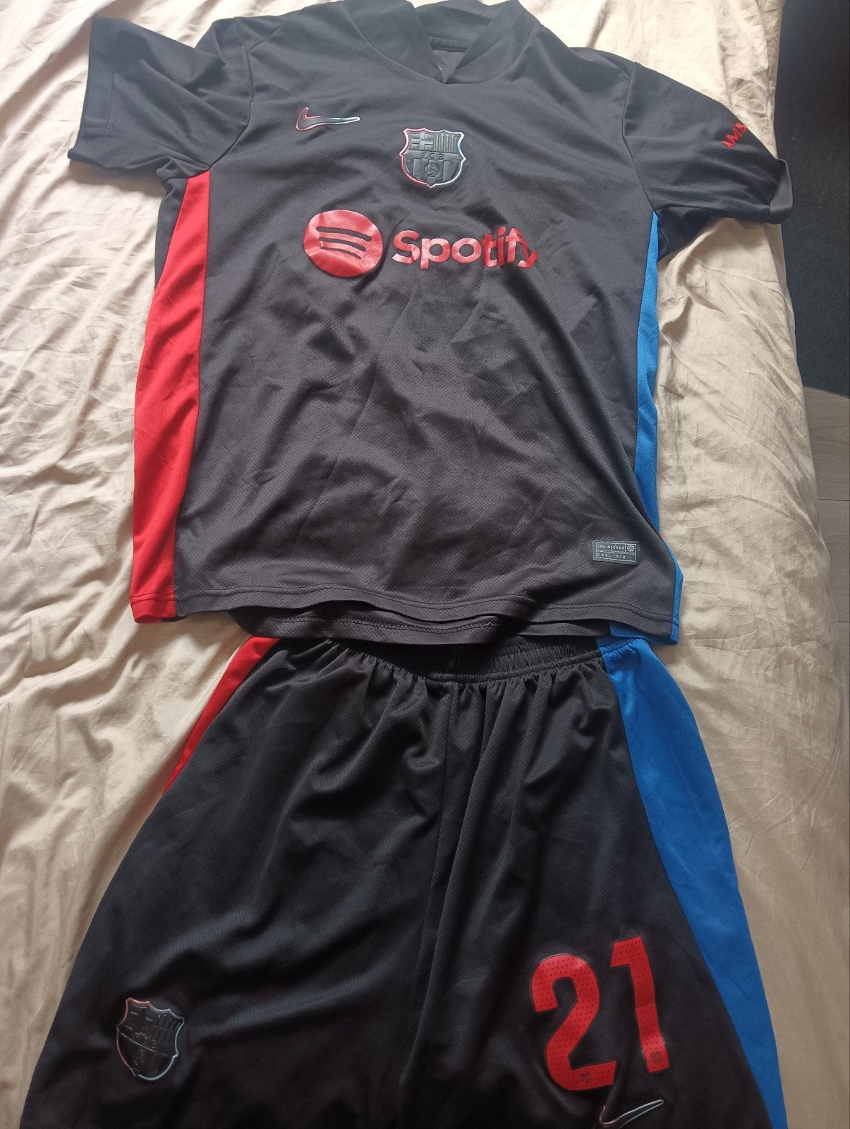 Frenkie de Jong Barcelona uit shirt 2024/2025 - Maat L, Maat L, Ophalen, Nieuw, Shirt