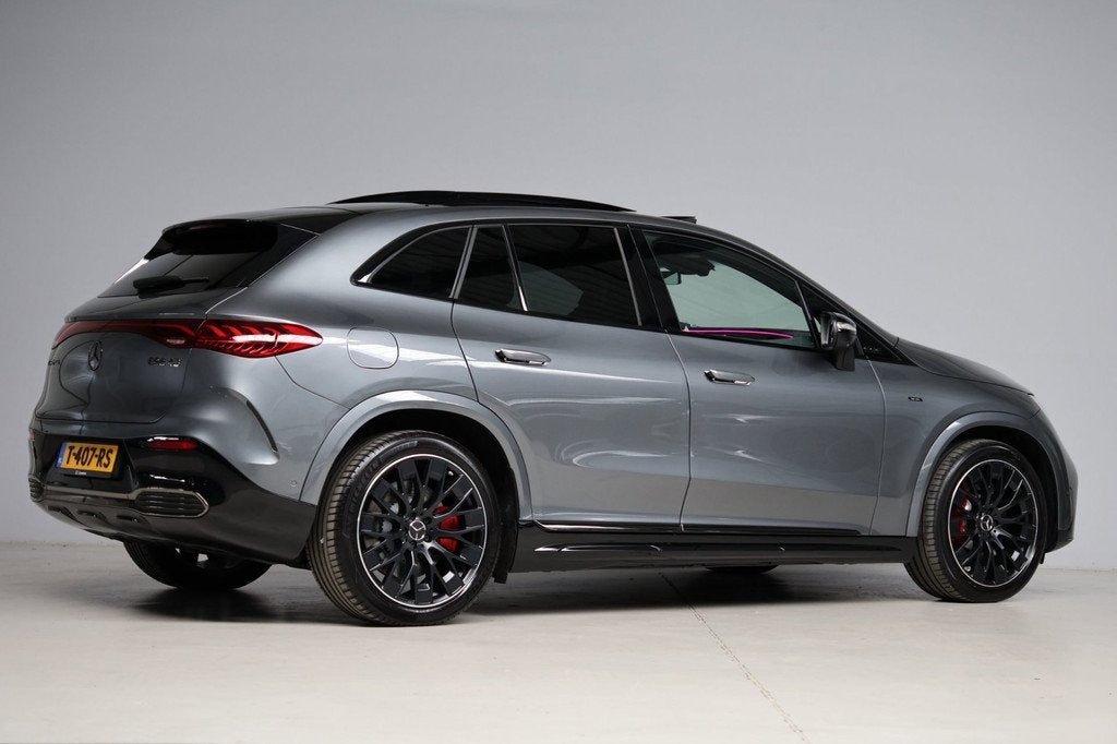 Mercedes-Benz EQE SUV AMG 43 4MATIC 91 kWh | hyperscreen | h, Auto's, Mercedes-Benz, Automaat, 468 km, 137 €/maand, Zilver of Grijs