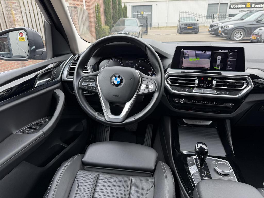 BMW X3 sDrive 2.0d Mild Hybride High Executive, Auto's, BMW, Automaat, 4 cilinders, 2000 kg, Zwart