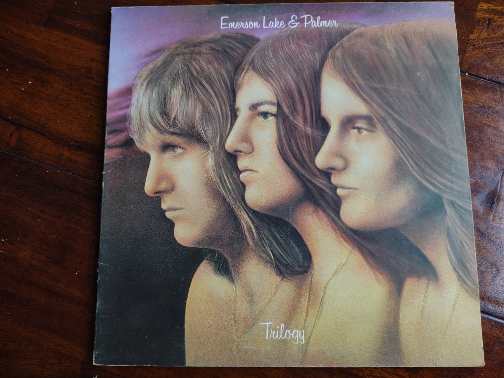 LP - Emerson Lake & Palmer - Trilogy, Ophalen of Verzenden, Gebruikt, 12 inch, Progressive Rock