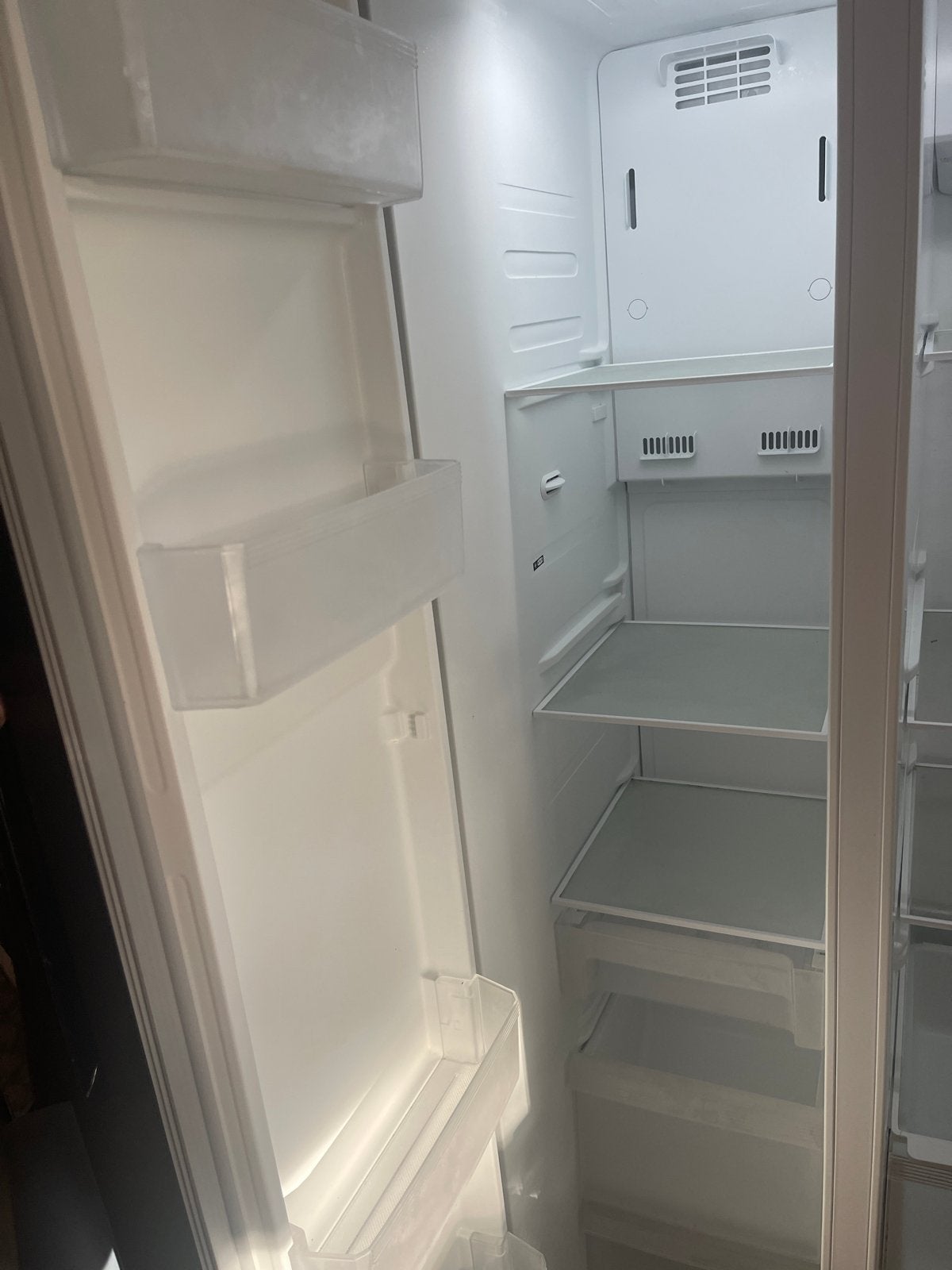 Inventum Amerikaanse koelkast SKVO178B A+ No-frost, Witgoed en Apparatuur, Koelkasten en IJskasten, Gebruikt, 200 liter of meer