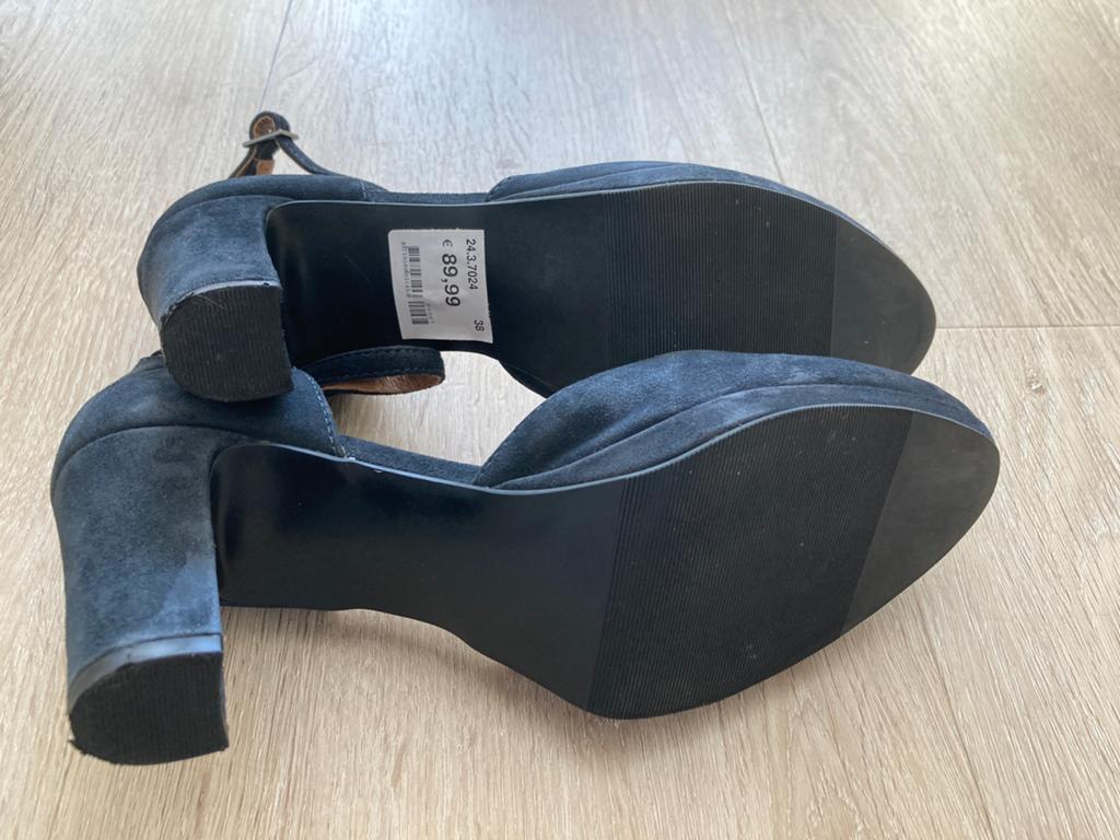 Damespumps, Ophalen, Pumps, Blauw, Zo goed als nieuw