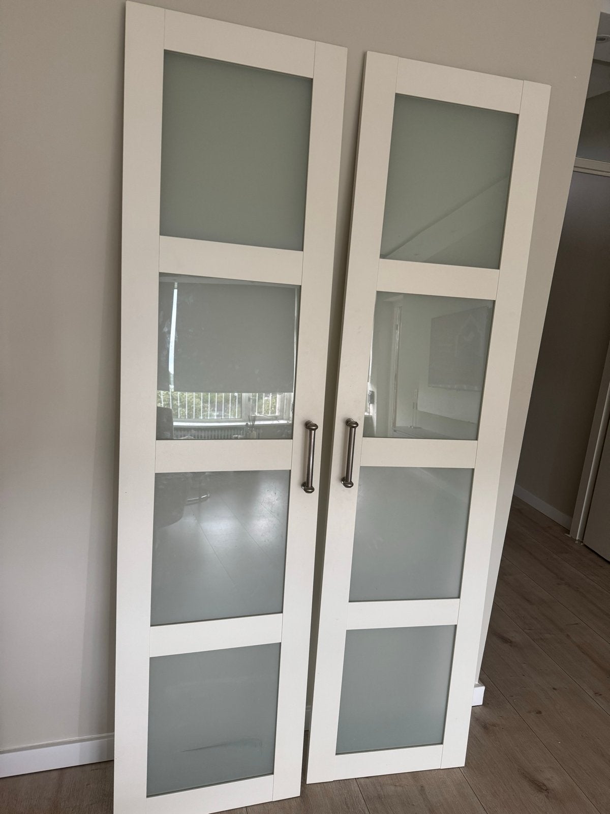 2 ikea PAX deuren 2 meter hoog, Ophalen, 80 tot 100 cm, Binnendeur, Minder dan 200 cm