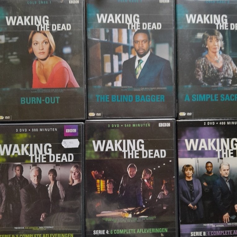 DVD's: Waking the dead 6 series, Gebruikt, Vanaf 16 jaar, Misdaad, Nederlands