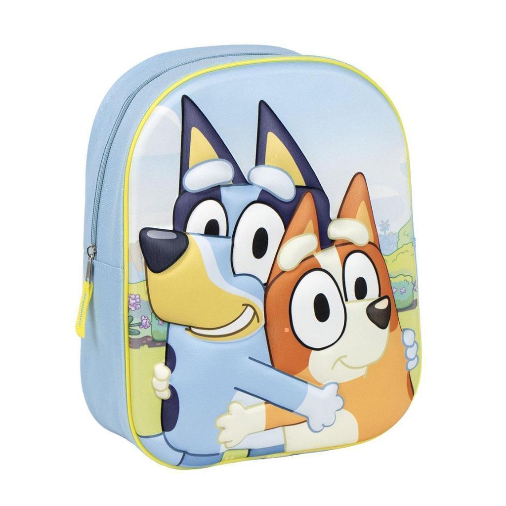 Bluey 3D Rugzak - 31 cm - Bluey en Bingo Rugtas / Schooltas, Overige merken, 25 tot 40 cm, Nieuw, Ophalen of Verzenden