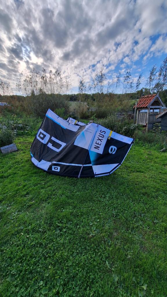 Core Nexus 3 9m kite, Watersport en Boten, Kitesurfen, Geen board, Ophalen of Verzenden, Gebruikt, 9 m²