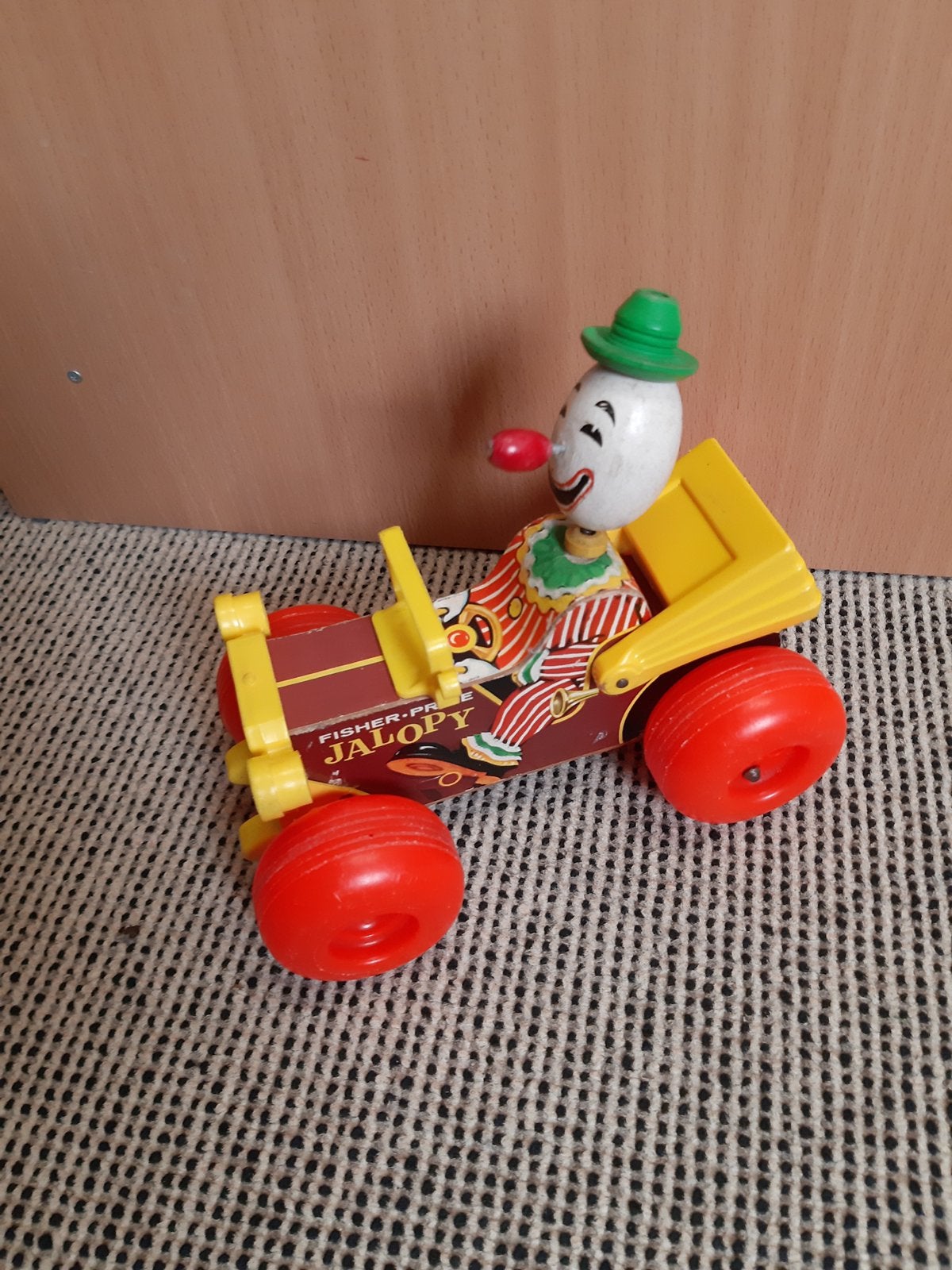 VINTAGE Fisher Price Jalopy trekfiguur nr 724, Verzamelen, Speelgoed, Ophalen of Verzenden, Zo goed als nieuw