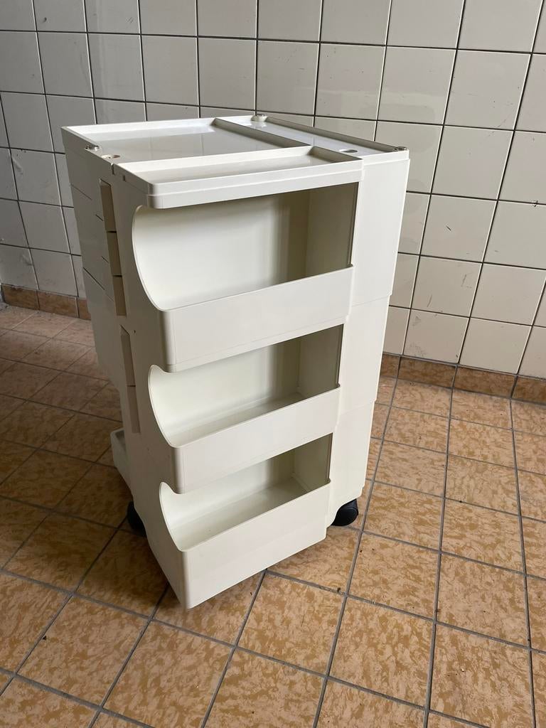 Vintage B-line Boby trolley Joe Colombo, Ophalen, Zo goed als nieuw, 3 of 4 laden, Minder dan 100 cm