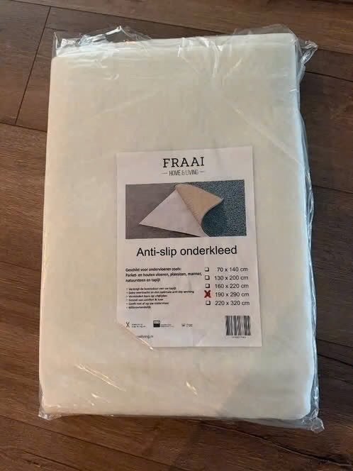 antislip onderkleed Fraai anti slip kleed 190 x 290 Nieuw, 150 tot 200 cm, Ophalen of Verzenden, Rechthoekig, Nieuw