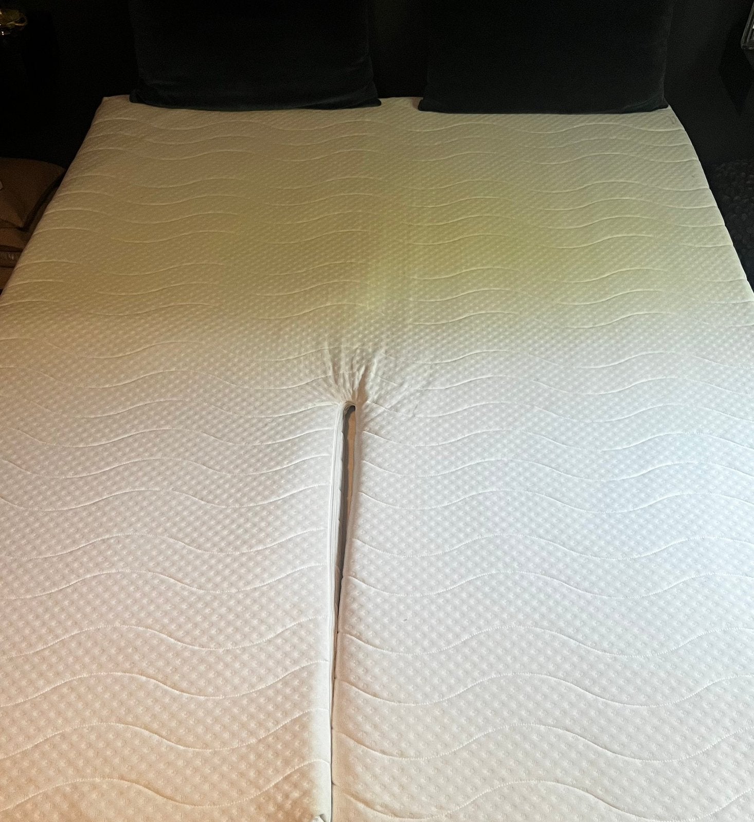 Nasa traagschuim splittopper 160 X 200, Ophalen, Gebruikt, Tweepersoons, Matras