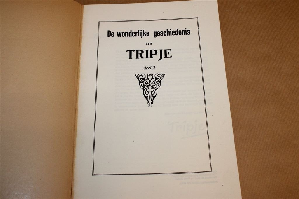 Tripje Deel 2 Oepoetie Verschijnt — Beeldverhaal 1972, Eén stripboek, Ophalen of Verzenden, Gelezen
