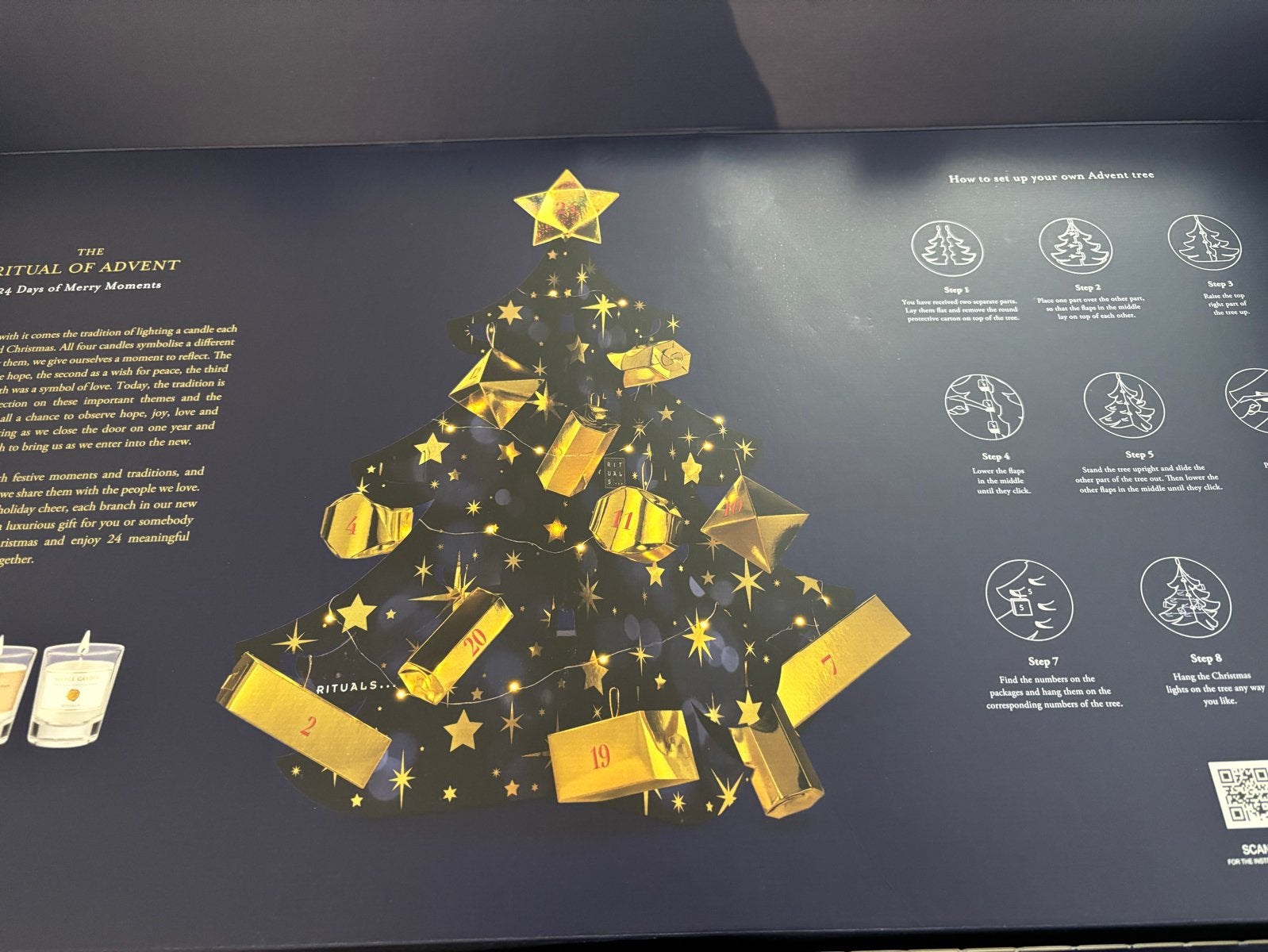 Rituals The Ritual of Advent Kalender (leeg), Diversen, Kerst, Ophalen, Gebruikt