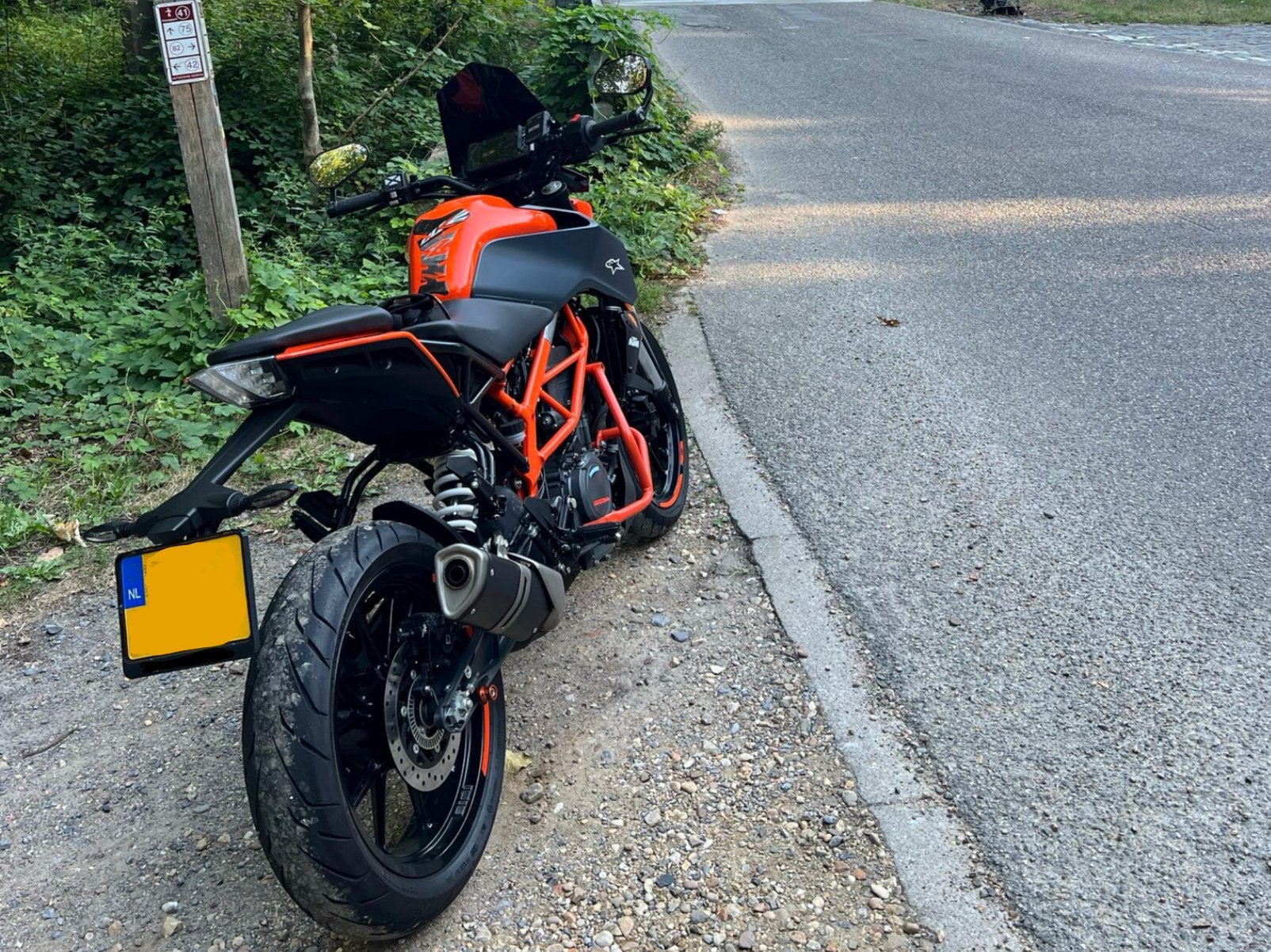 KTM 390 Duke nieuwstaat. 3600km, Motoren, Particulier, Naked bike