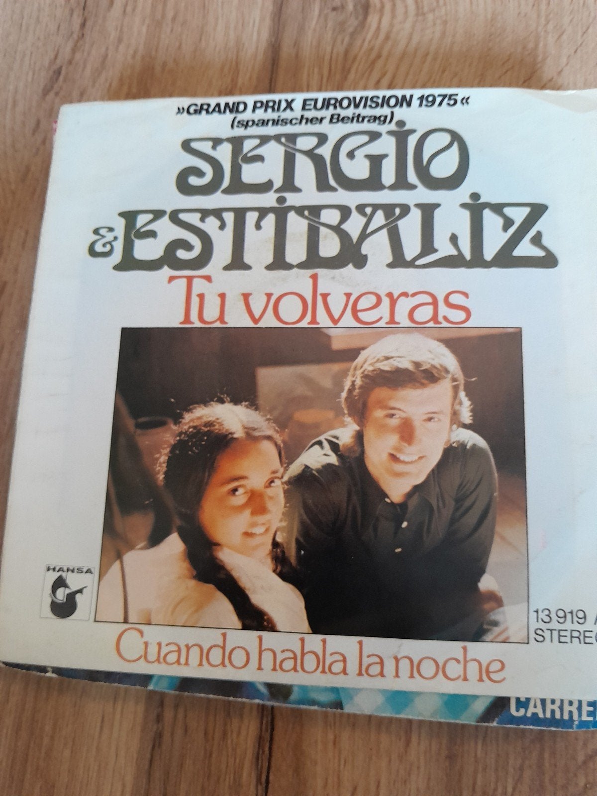 Sergio & estibaliz 7 inch tu volveras, Ophalen of Verzenden, Zo goed als nieuw, Pop