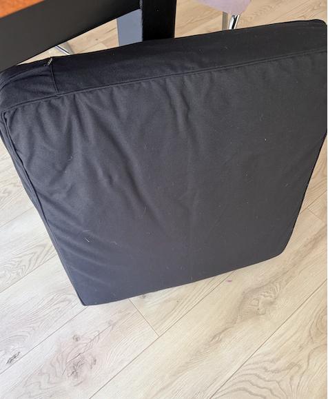 8 x IKEA Durholmen tuinkussens met mooie zwarte hoezen, Ophalen, Zo goed als nieuw