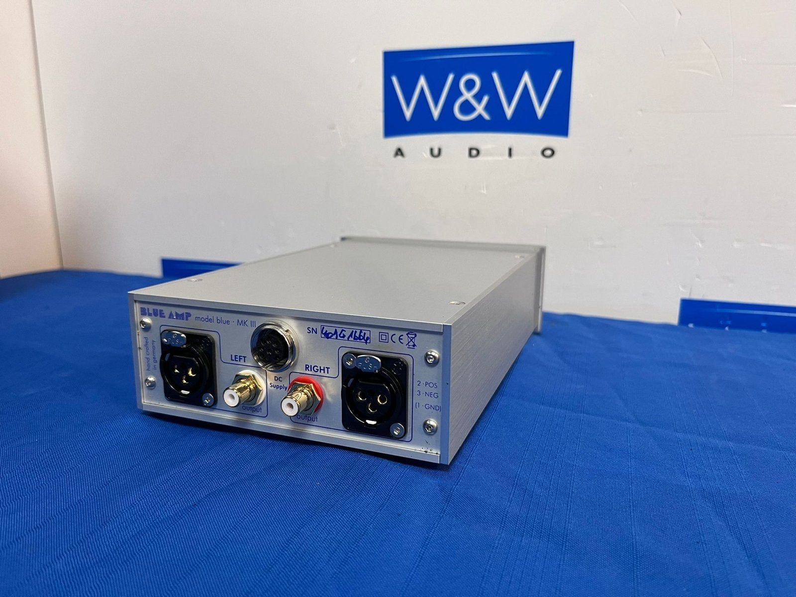 Blue Amp Model Blue MK III Phono Voorversterker MM/MC, Overige merken, ., Ophalen of Verzenden, Zo goed als nieuw