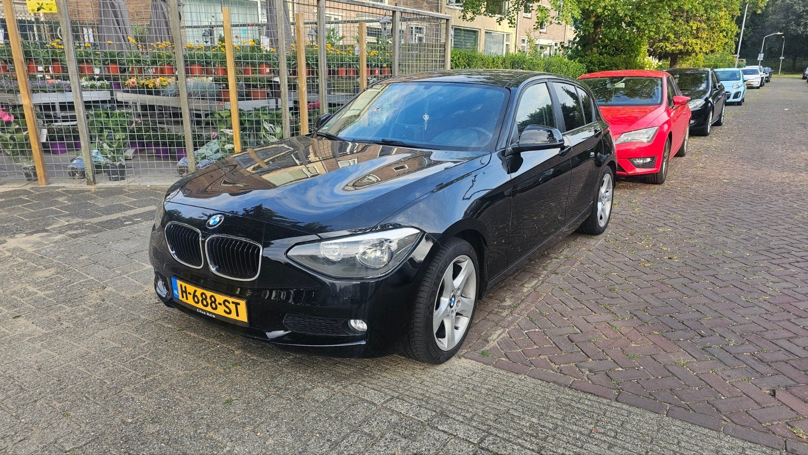 BMW 1-Serie 114I 75KW 5-DR 2012 Zwart, 1-Serie, Zwart, 4 cilinders, Zwart