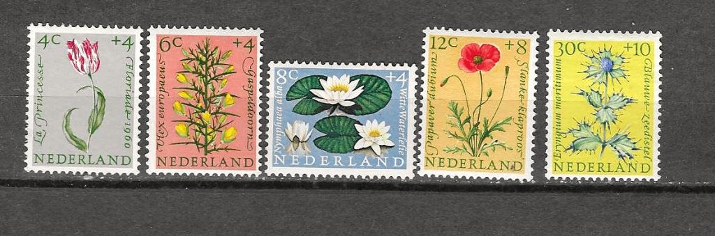 Nederland 738-742 postfris, Ophalen of Verzenden, Na 1940, Postfris