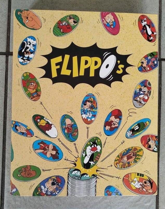 Flippo's verzamelmap met Chester Cheetos flippo's, Verzamelen, Flippo's, Ophalen of Verzenden, Looney Tunes