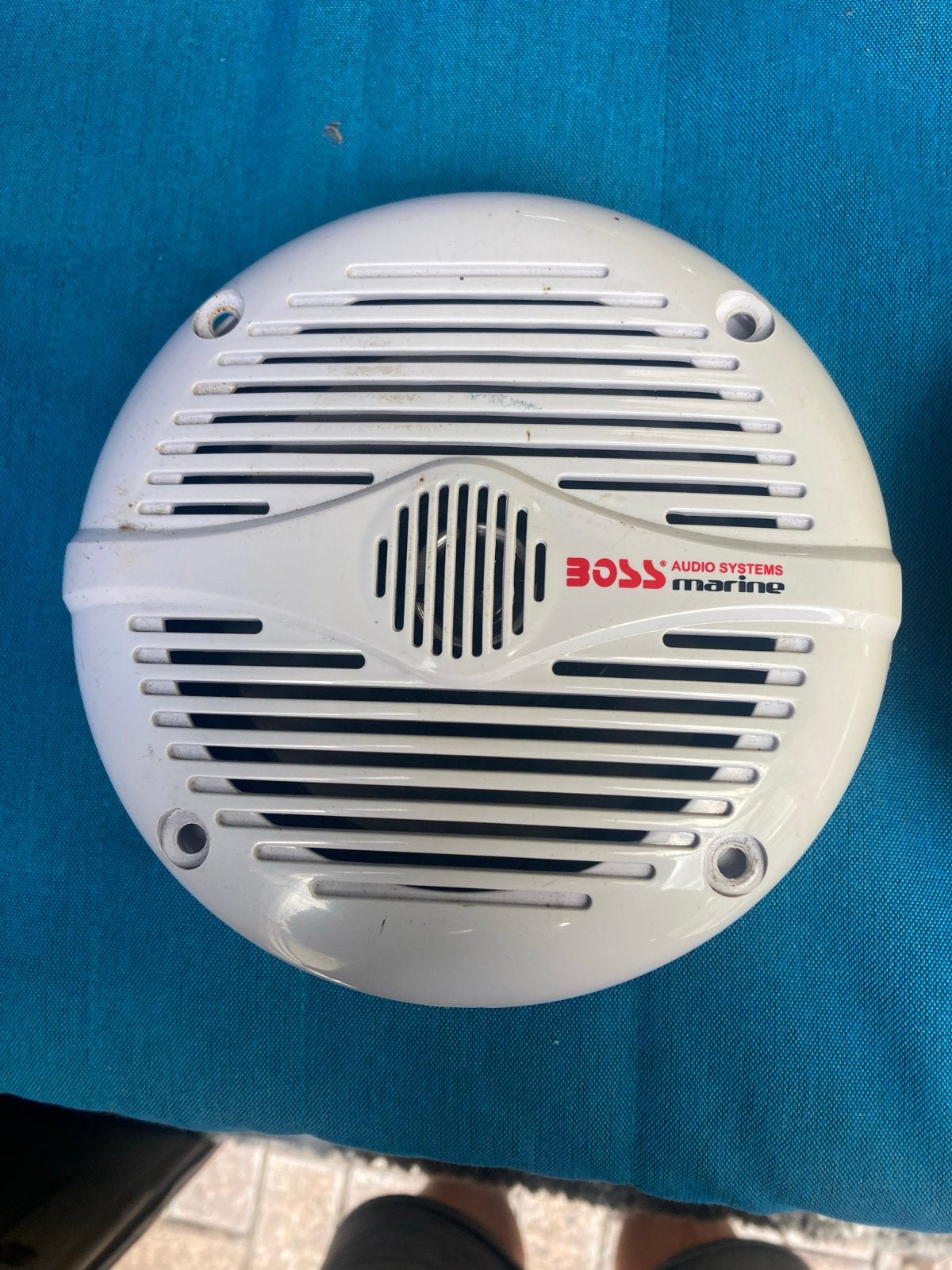 Gebruikte Boss Marine boot/auto speakers, Auto diversen, Autospeakers, Ophalen of Verzenden, Gebruikt