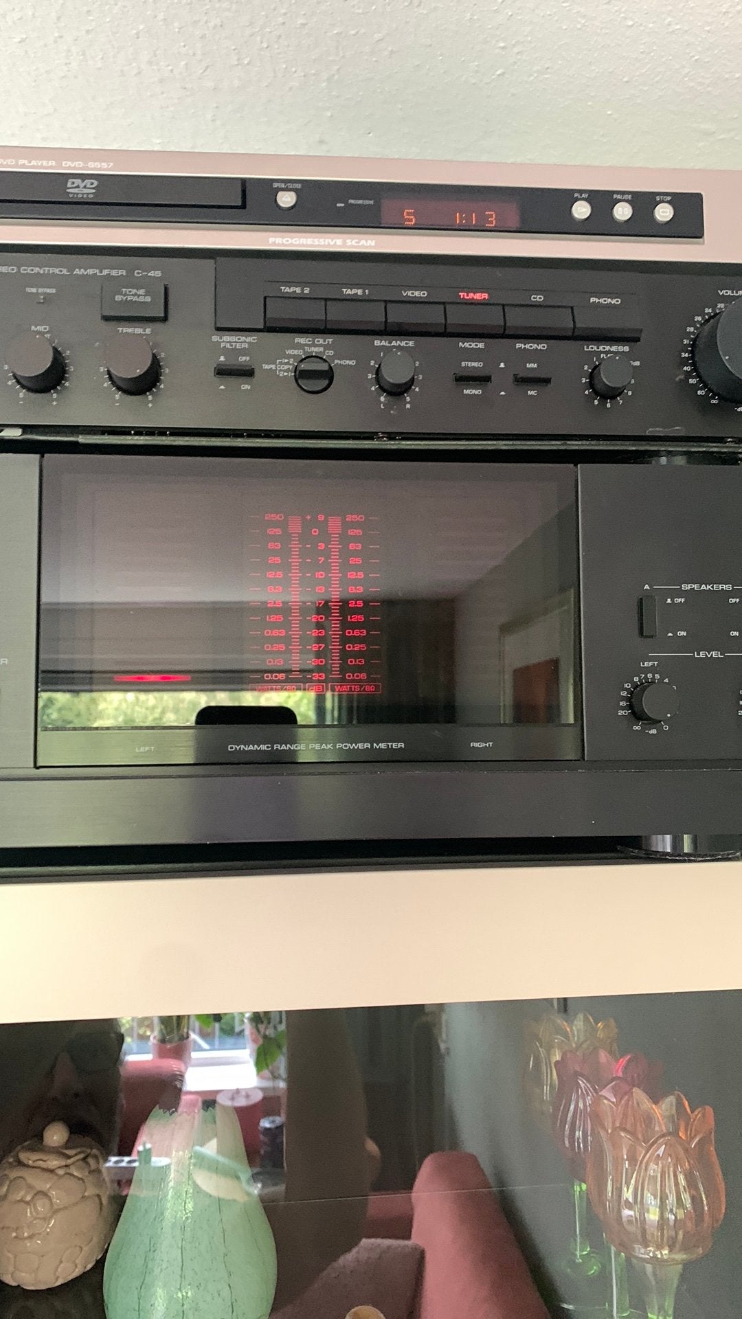 Yamaha set vintage krachtcentrale!!!!!! M45 en c45, Ophalen of Verzenden, Zo goed als nieuw, Yamaha