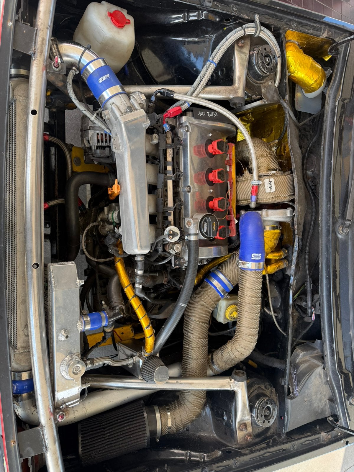1.8 20VT Complete motorswap 600 pk Golf 1/2/3 Seat ibiza, Auto-onderdelen, Motor en Toebehoren, Ophalen of Verzenden, Gereviseerd