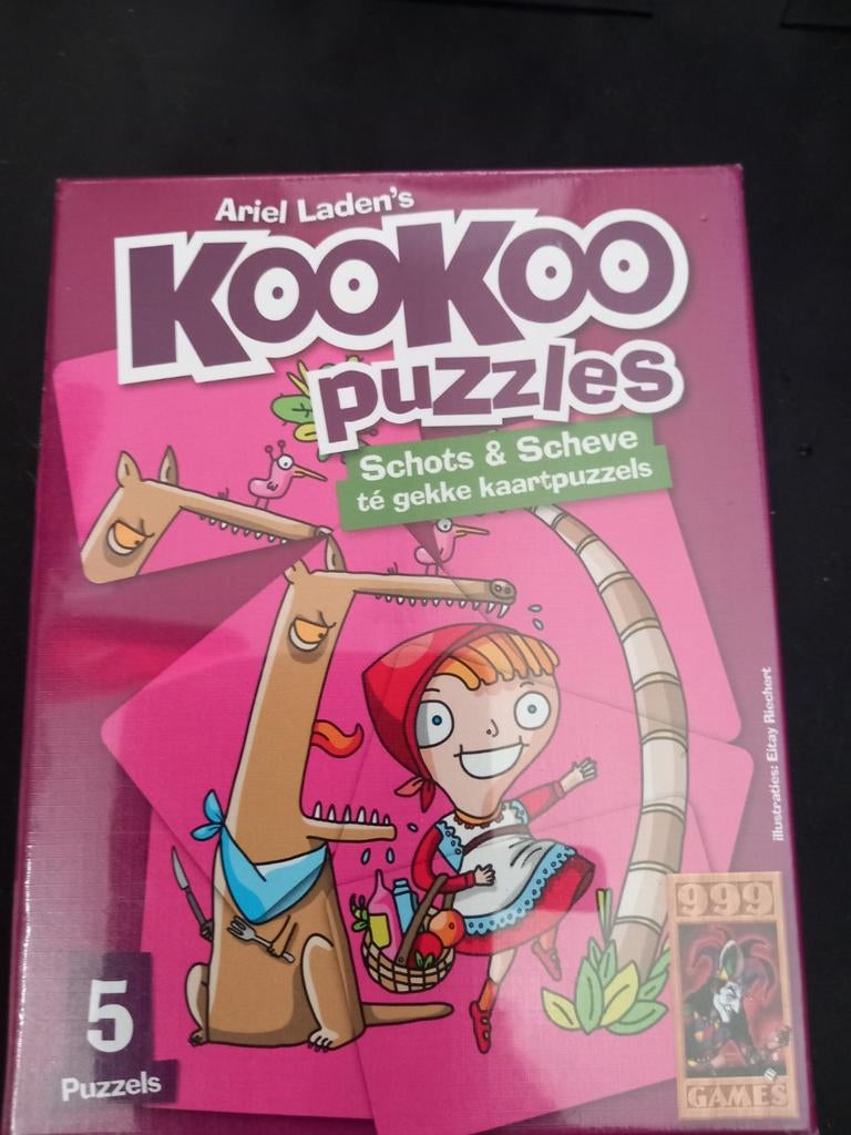 Ariel Laden's KooKoo puzzels nieuw, Hobby en Vrije tijd, Denksport en Puzzels, Nieuw, Legpuzzel, Ophalen of Verzenden
