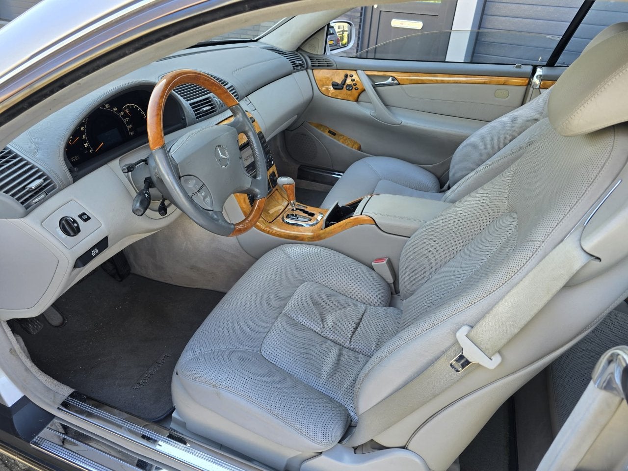 Mercedes-Benz CL-Klasse 500 schuifdak (bj 2003, automaat), Auto's, Automaat, Gebruikt, CL, 4 stoelen