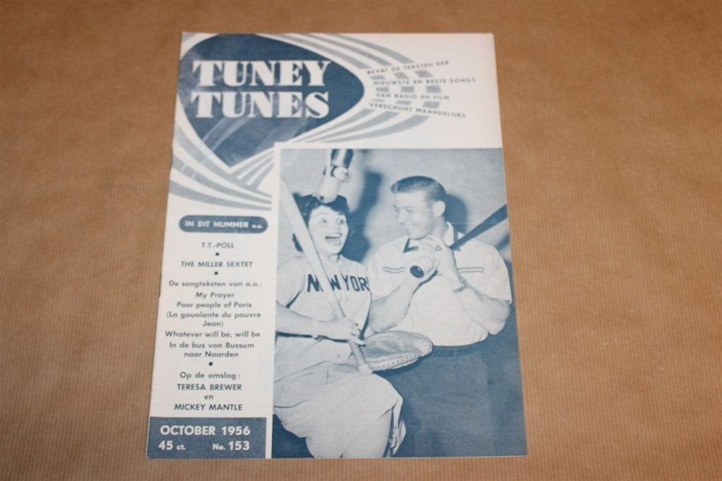 Tuney Tunes - No. 153 - 1956, Verzamelen, Ophalen of Verzenden, 1940 tot 1960, Knipsel(s)