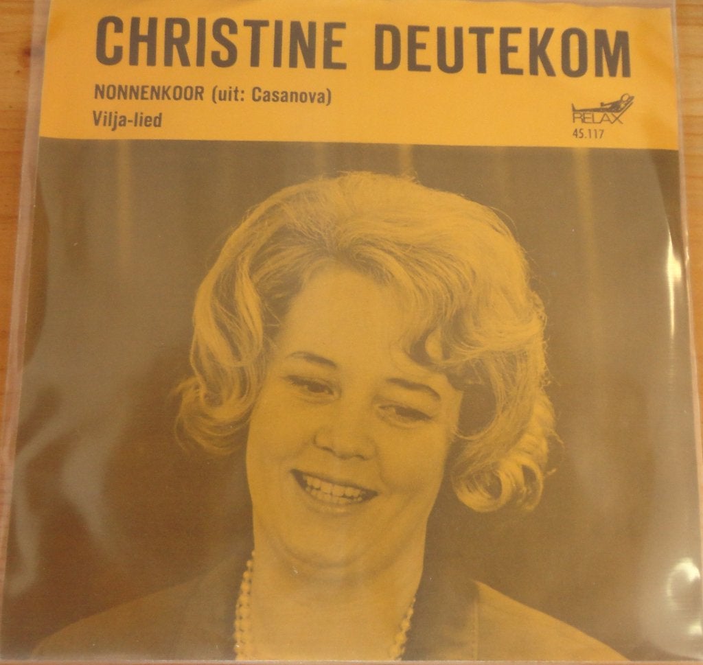 Christine Deutekom > Nonnenkoor, Ophalen of Verzenden, Gebruikt, 7 inch