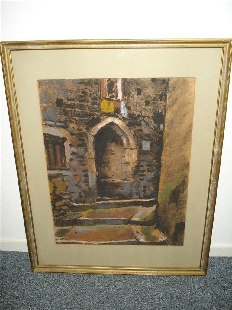 Ger van Vliet [1931], pastel 1, Antiek en Kunst, Ophalen