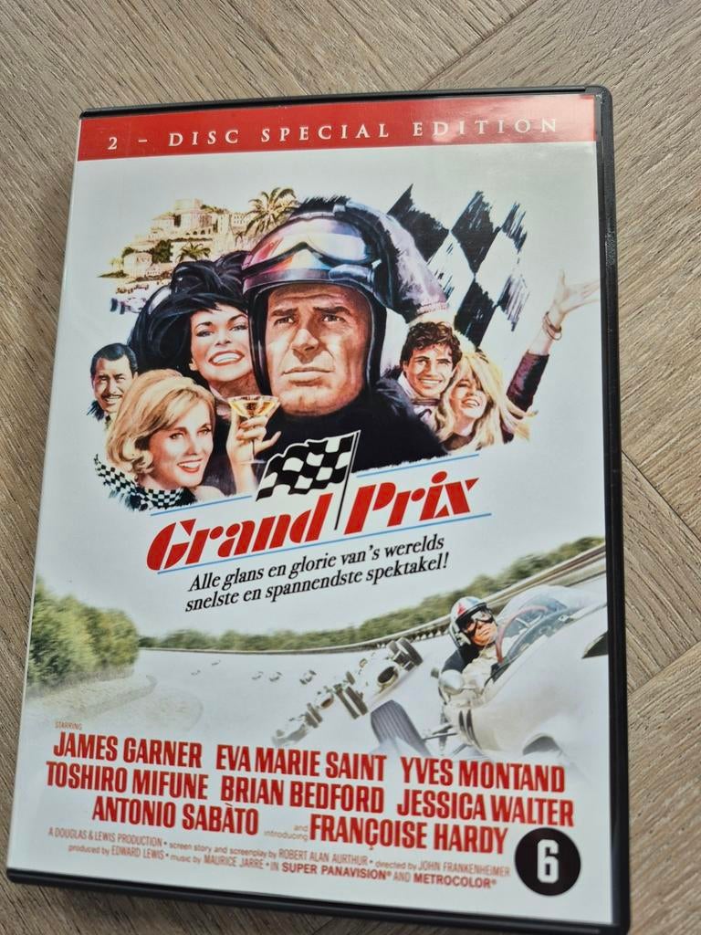 Dvd grand prix 1966, Vanaf 16 jaar, Ophalen of Verzenden, 1960 tot 1980, Actie en Avontuur