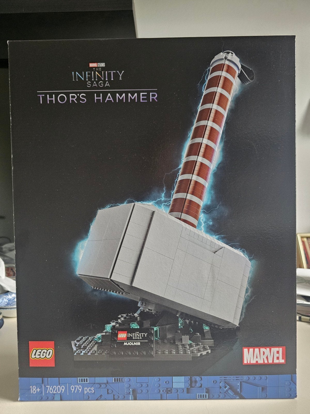 LEGO Marvel Thor's Hammer Mjolnir (76209) Nieuw in doos, Ophalen of Verzenden