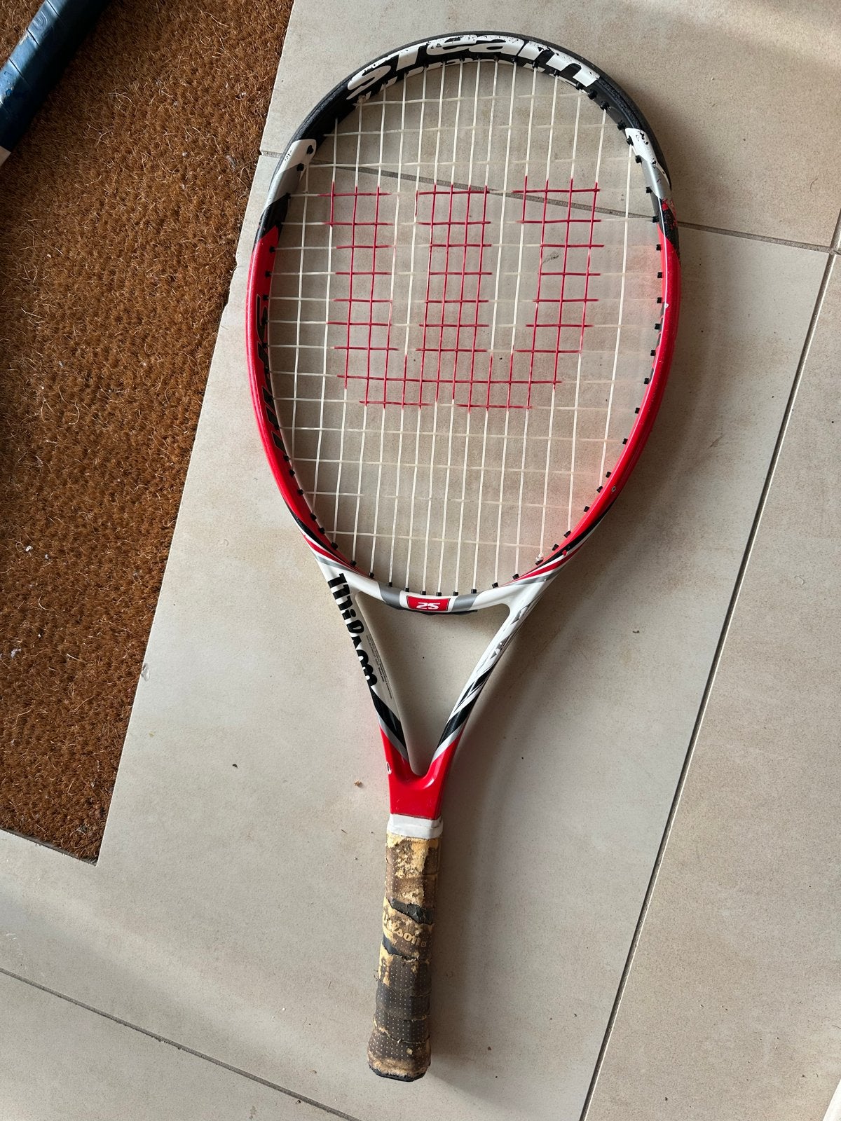 Wilson Tennisracket kids- Gebruikt, Ophalen of Verzenden, Gebruikt, Racket, Wilson