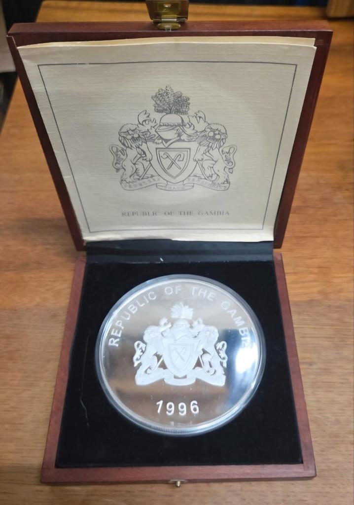 Zeldzame zilveren munt, Ophalen, Losse munt, Zilver