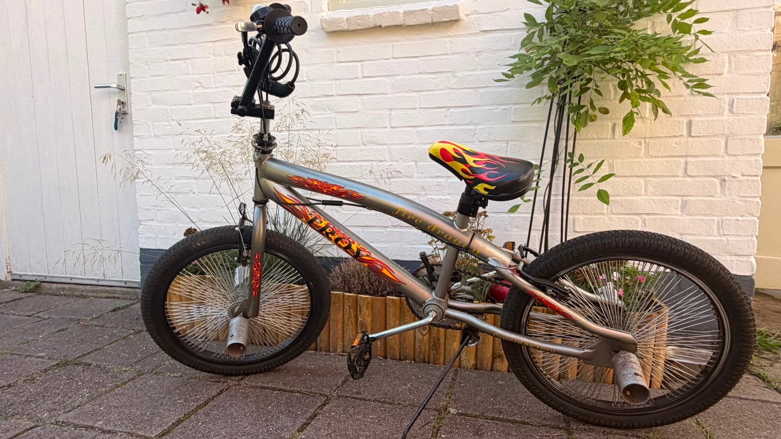 Freestyle BMX fiets, 20 inch,  incl 4 pegs (voetensteunen), Fietsen en Brommers, Fietsen | Crossfietsen en BMX, Ophalen, Staal