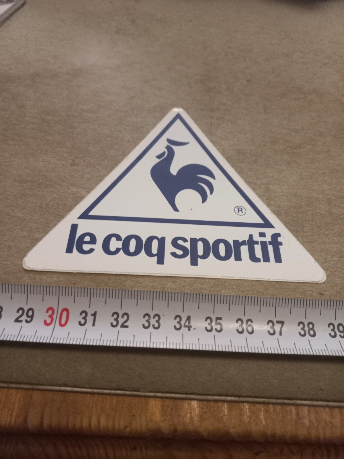 Le Coq Sportif sticker - Vintage sportlogo, Verzamelen, Ophalen of Verzenden, Gebruikt, Sport