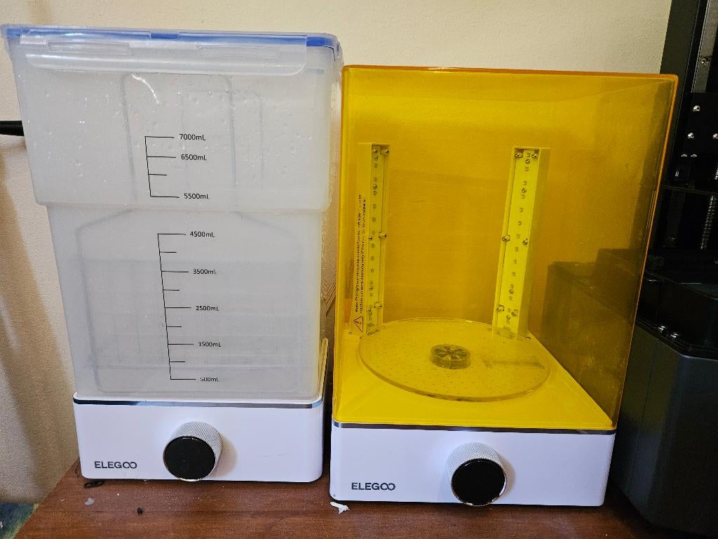 Elegoo Saturn 3 Ultra + Mercury bundle 3d Resin printer, Ophalen, Gebruikt, Ingebouwde Wi-Fi, Elegoo