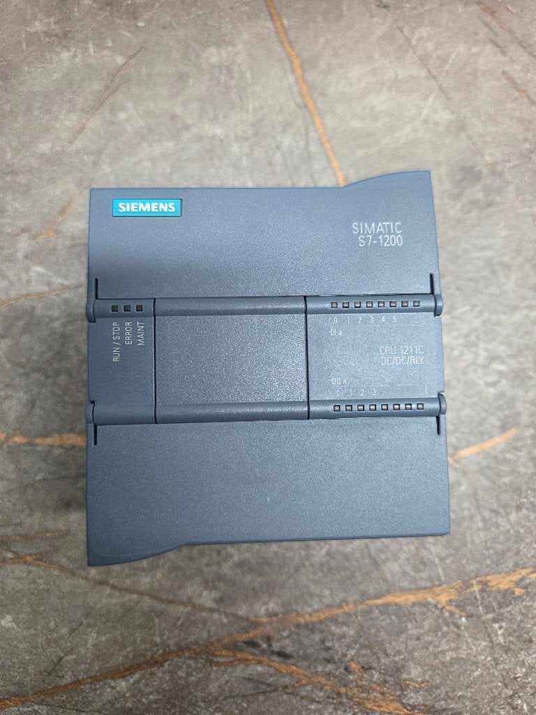Siemens 6ES7211-1HE40-0XB0 CPU 1211C DC/DC/RLY S7-1200 PLC, Verzenden, Gebruikt